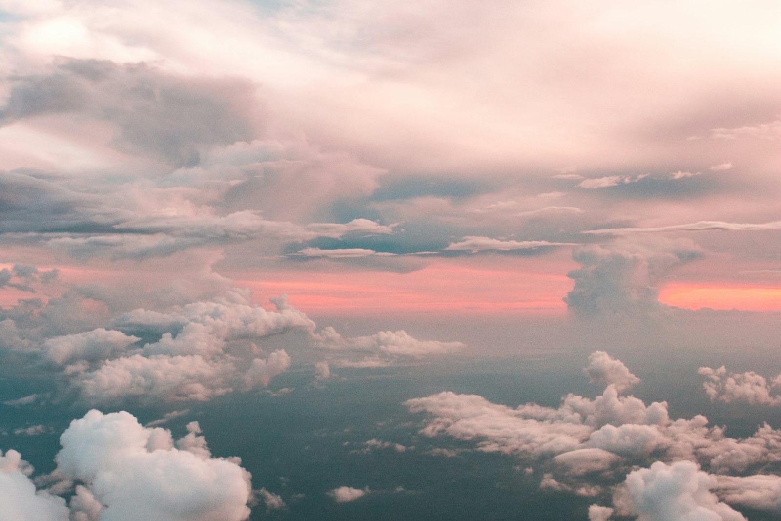 Nuages vus du ciel